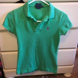 Ralph Lauren XS Light green - The Skinny Polo